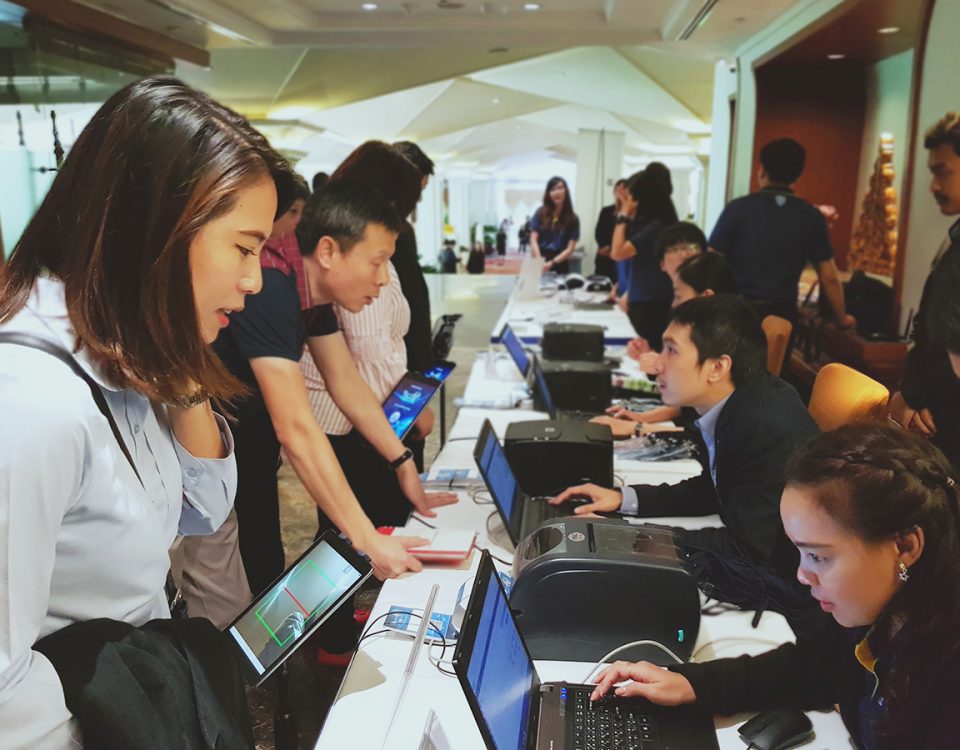 Registration system of Together is Power event